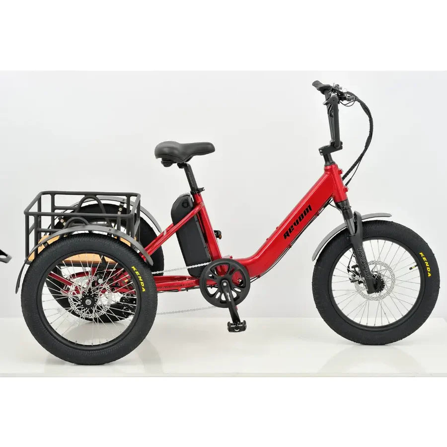 Revom T1 Urban Cargo Electric Trike 250W - Charge & Glide