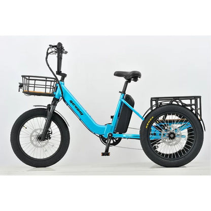 Revom T1 Urban Cargo Electric Trike 250W - Charge & Glide