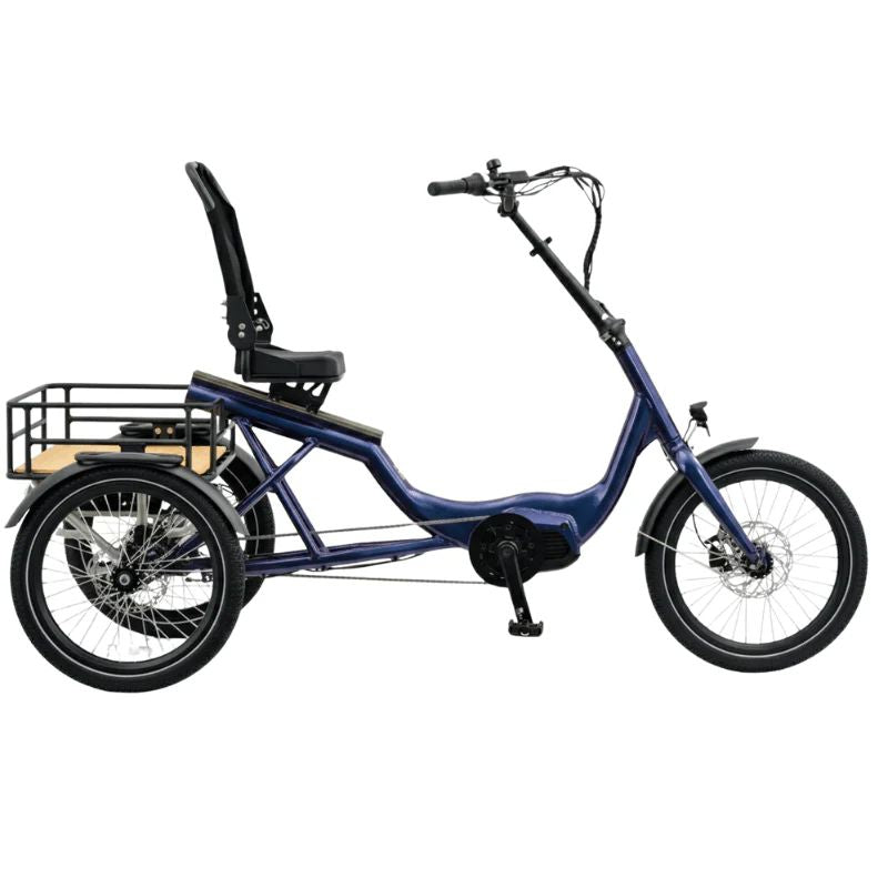 Revom T4 Semi-Recumbent Electric Tricycle 250W Charge & Glide