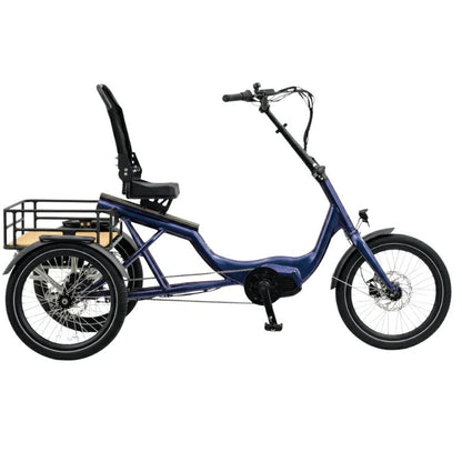 Revom T4 Semi-Recumbent Electric Tricycle 250W Charge & Glide