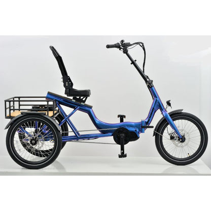 Revom T4F Semi-Recumbent Folding Electric Tricycle 250W Charge & Glide