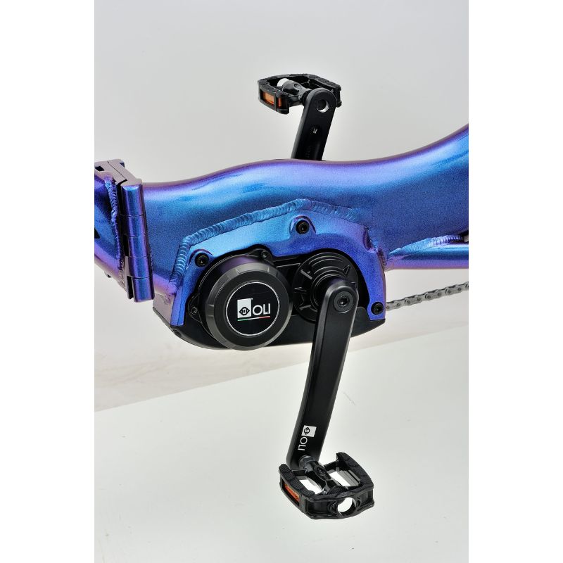 Revom T4F Semi-Recumbent Folding Electric Tricycle 250W Charge & Glide