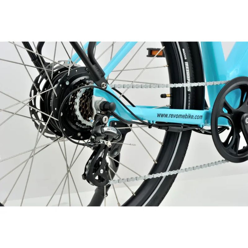 Revom U1 All-Terrain Step-Through Electric Bike 250W - Charge & Glide