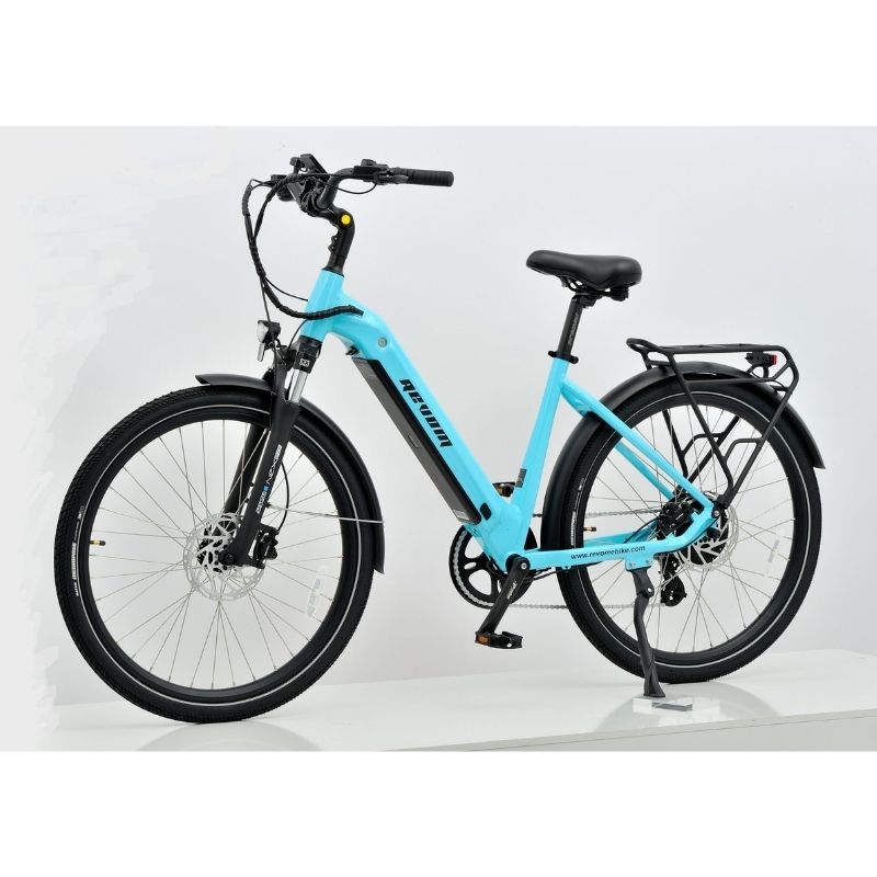 Revom U1 All-Terrain Step-Through Electric Bike 250W - Charge & Glide