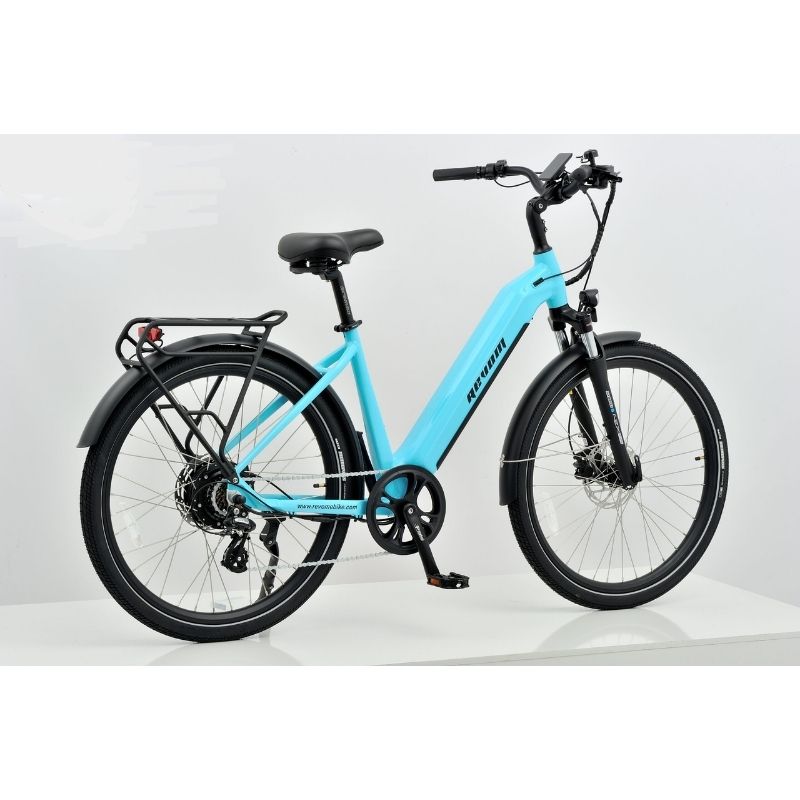 Revom U1 All-Terrain Step-Through Electric Bike 250W - Charge & Glide