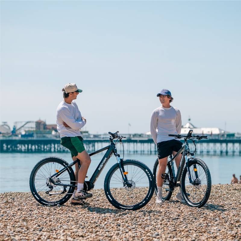 Roxform GRAVION Electric Mountain Bike 250W - 24-Speed Gears - Charge & Glide