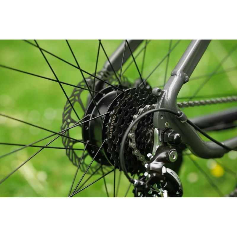 Roxform GRAVION Electric Mountain Bike 250W - 24-Speed Gears - Charge & Glide