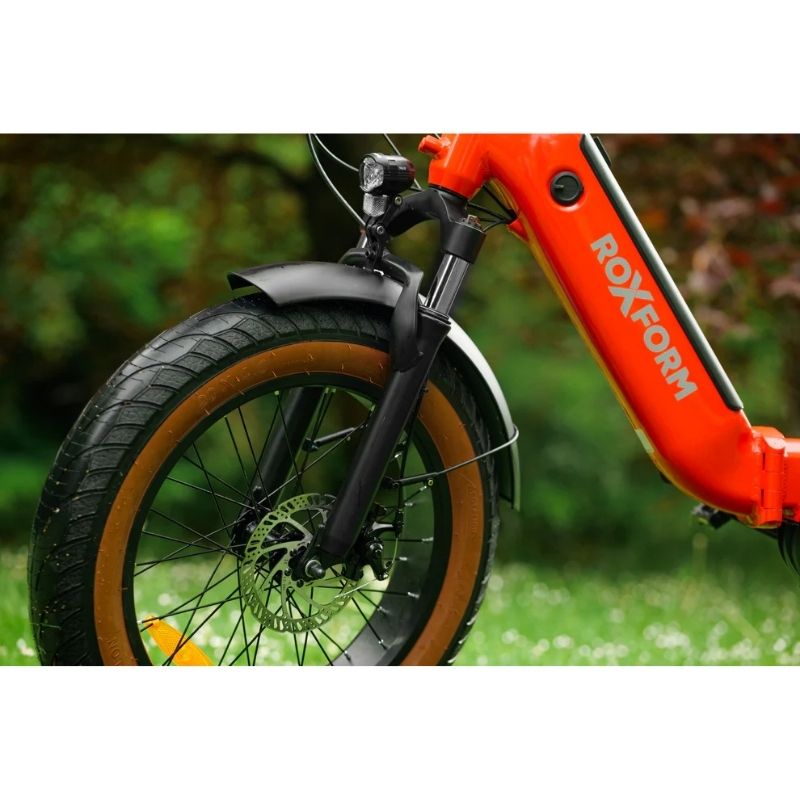 Roxform IGNIS Mid-Drive Step-Through Folding Electric Bike 250W - Charge & Glide