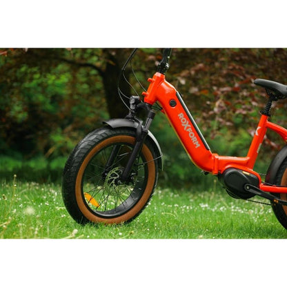 Roxform IGNIS Mid-Drive Step-Through Folding Electric Bike 250W - Charge & Glide