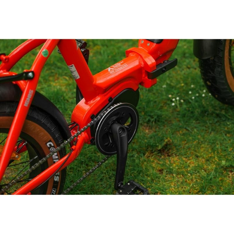 Roxform IGNIS Mid-Drive Step-Through Folding Electric Bike 250W - Charge & Glide