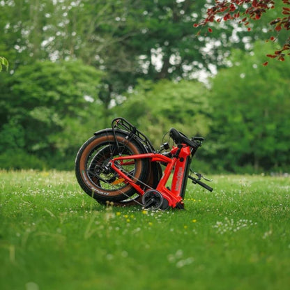 Roxform IGNIS Mid-Drive Step-Through Folding Electric Bike 250W - Charge & Glide