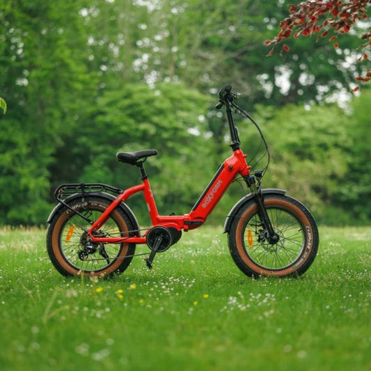 Roxform IGNIS Mid-Drive Step-Through Folding Electric Bike 250W - Charge & Glide