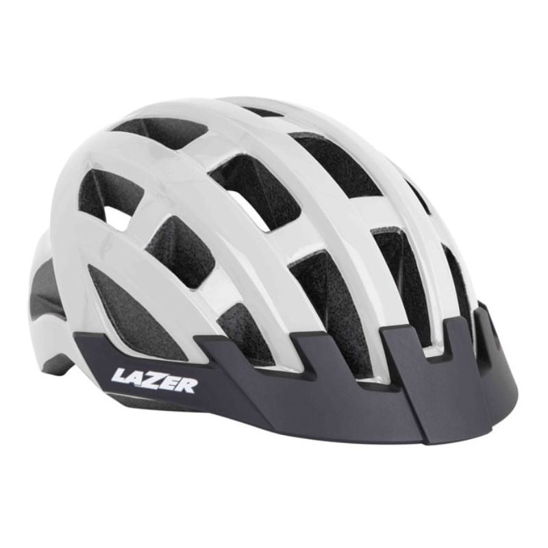 Roxform Lazer Compact Helmet - Uni-Size White - Charge & Glide