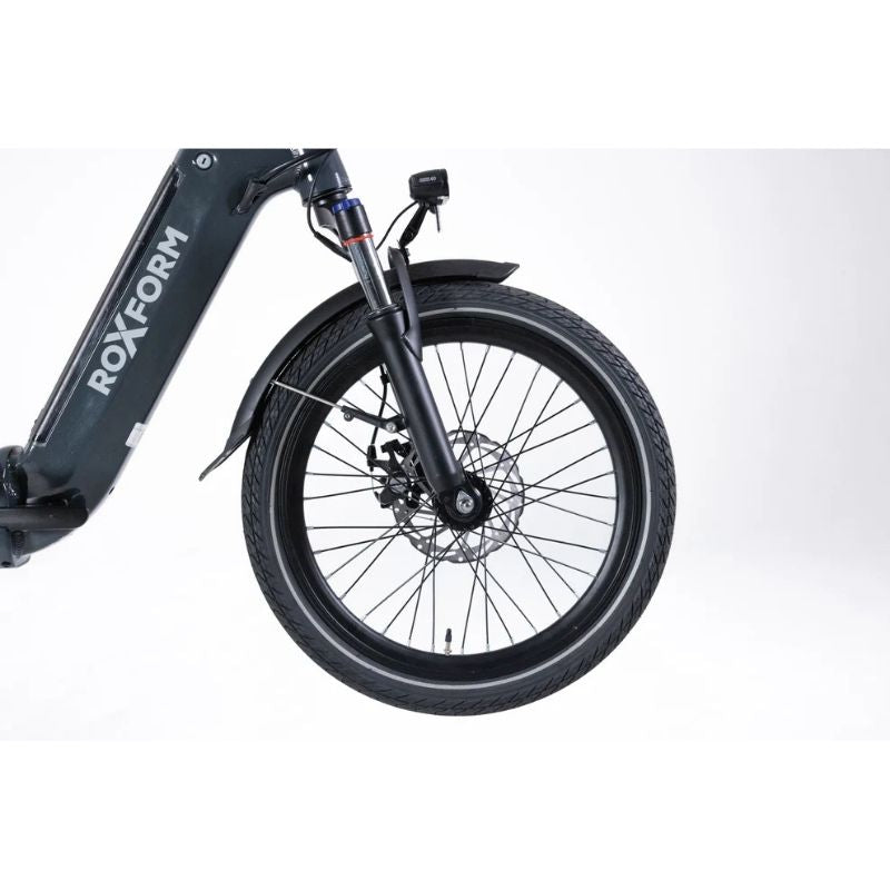 Roxform PLICO Step-Through Folding Electric Bike 250W - Up To 80km Range - Charge & Glide