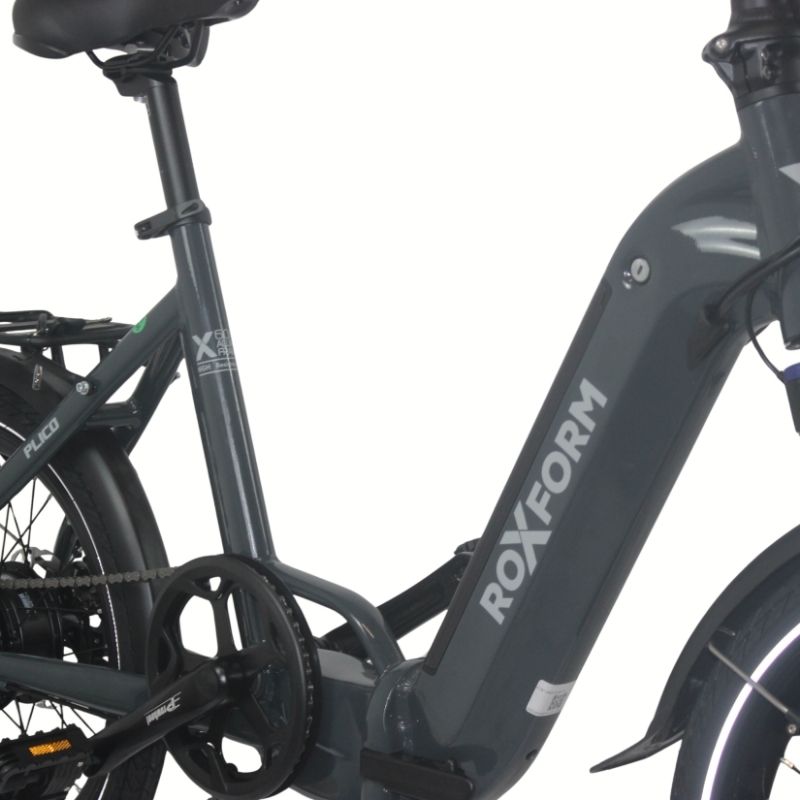 Roxform PLICO Step-Through Folding Electric Bike 250W - Up To 80km Range - Charge & Glide
