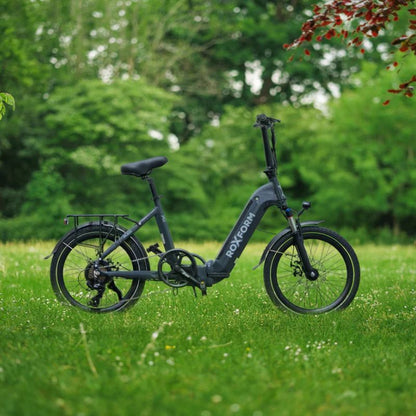 Roxform PLICO Step-Through Folding Electric Bike 250W - Up To 80km Range - Charge & Glide
