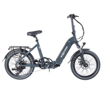 Roxform PLICO Step-Through Folding Electric Bike 250W - Up To 80km Range - Charge & Glide