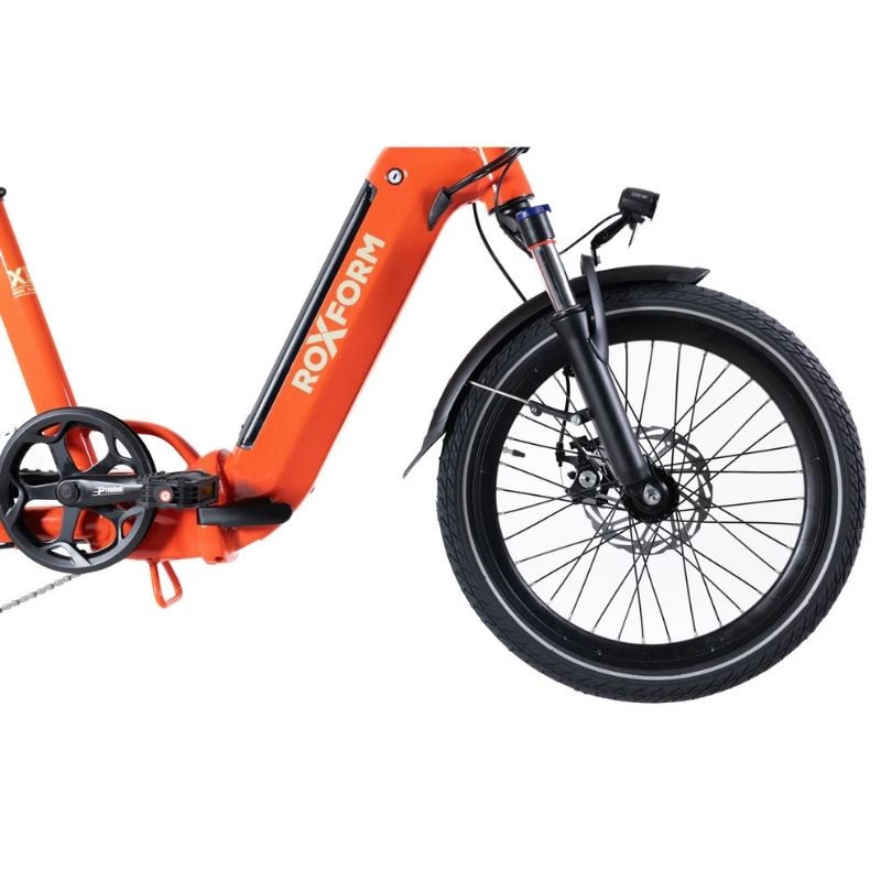 Roxform PLICO Step-Through Folding Electric Bike 250W - Up To 80km Range - Charge & Glide
