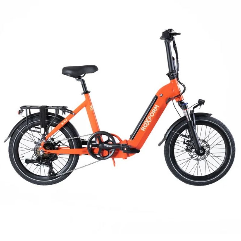 Roxform PLICO Step-Through Folding Electric Bike 250W - Up To 80km Range - Charge & Glide