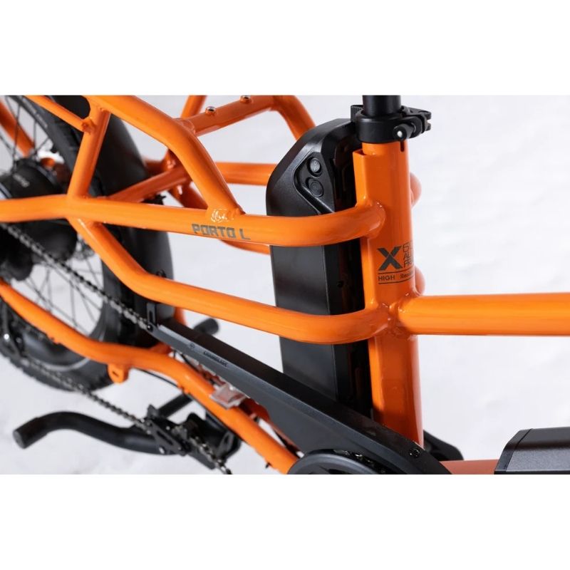 Roxform PORTO L Longtail Cargo Electric Bike 250W - Up To 100km Long Range - Charge & Glide
