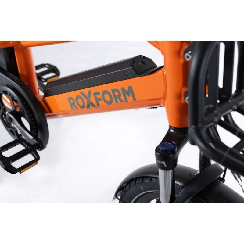 Roxform PORTO L Longtail Cargo Electric Bike 250W - Up To 100km Long Range - Charge & Glide