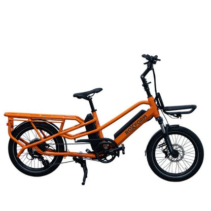 Roxform PORTO L Longtail Cargo Electric Bike 250W - Up To 100km Long Range - Charge & Glide
