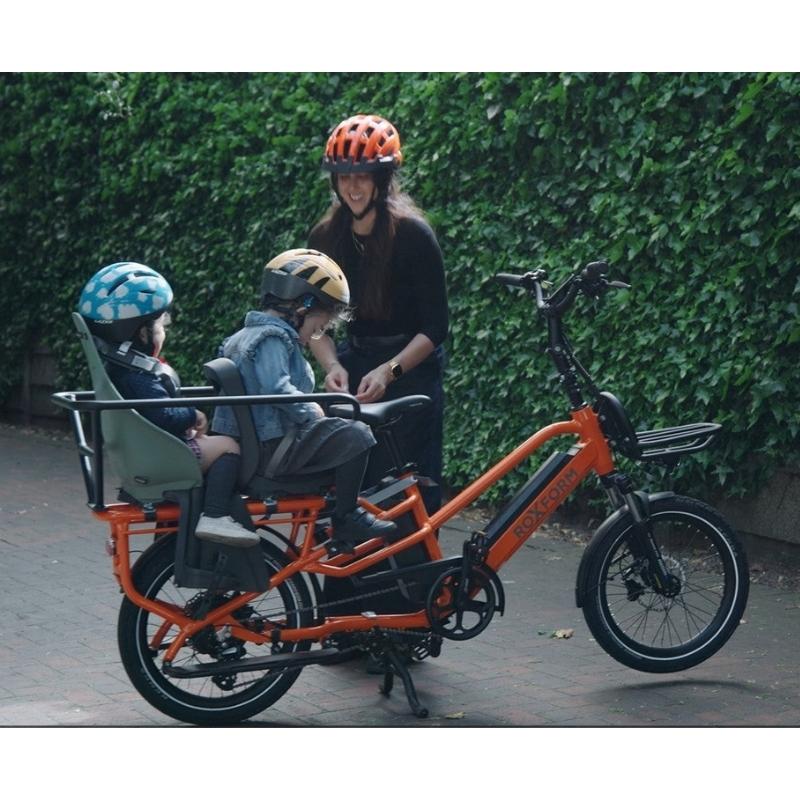 Roxform PORTO L Longtail Cargo Electric Bike 250W - Up To 100km Long Range - Charge & Glide