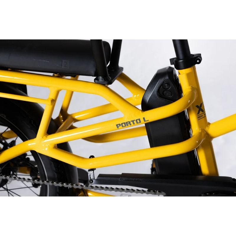 Roxform PORTO L Longtail Cargo Electric Bike 250W - Up To 100km Long Range - Charge & Glide