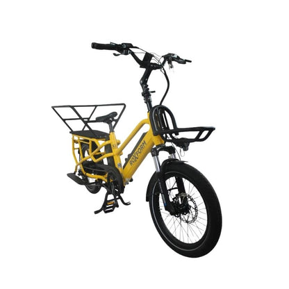 Roxform PORTO L Longtail Cargo Electric Bike 250W - Up To 100km Long Range - Charge & Glide
