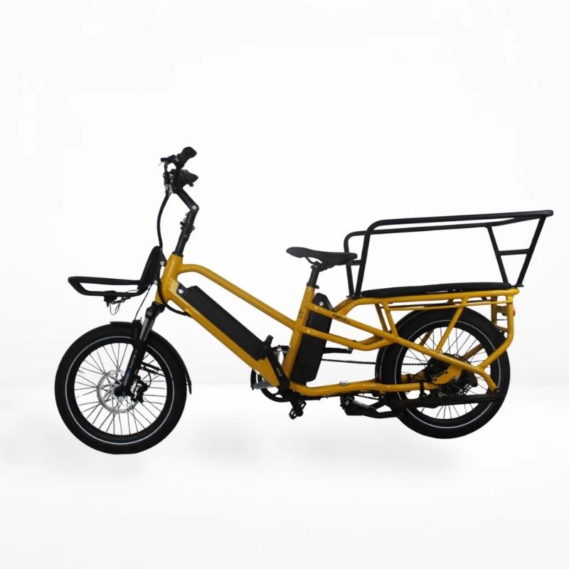 Roxform PORTO L Longtail Cargo Electric Bike 250W - Up To 100km Long Range - Charge & Glide