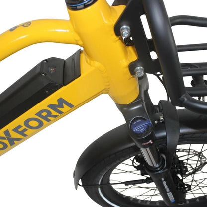 Roxform PORTO L Longtail Cargo Electric Bike 250W - Up To 100km Long Range - Charge & Glide