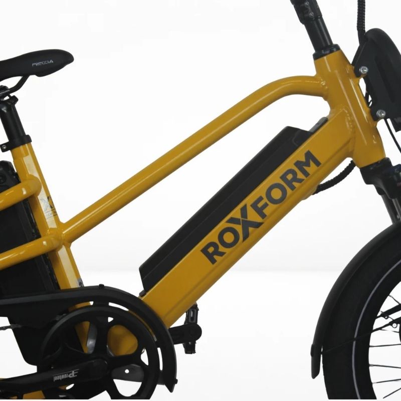Roxform PORTO L Longtail Cargo Electric Bike 250W - Up To 100km Long Range - Charge & Glide