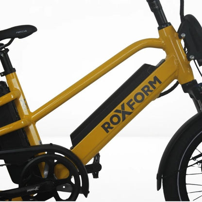 Roxform PORTO L Longtail Cargo Electric Bike 250W - Up To 100km Long Range - Charge & Glide