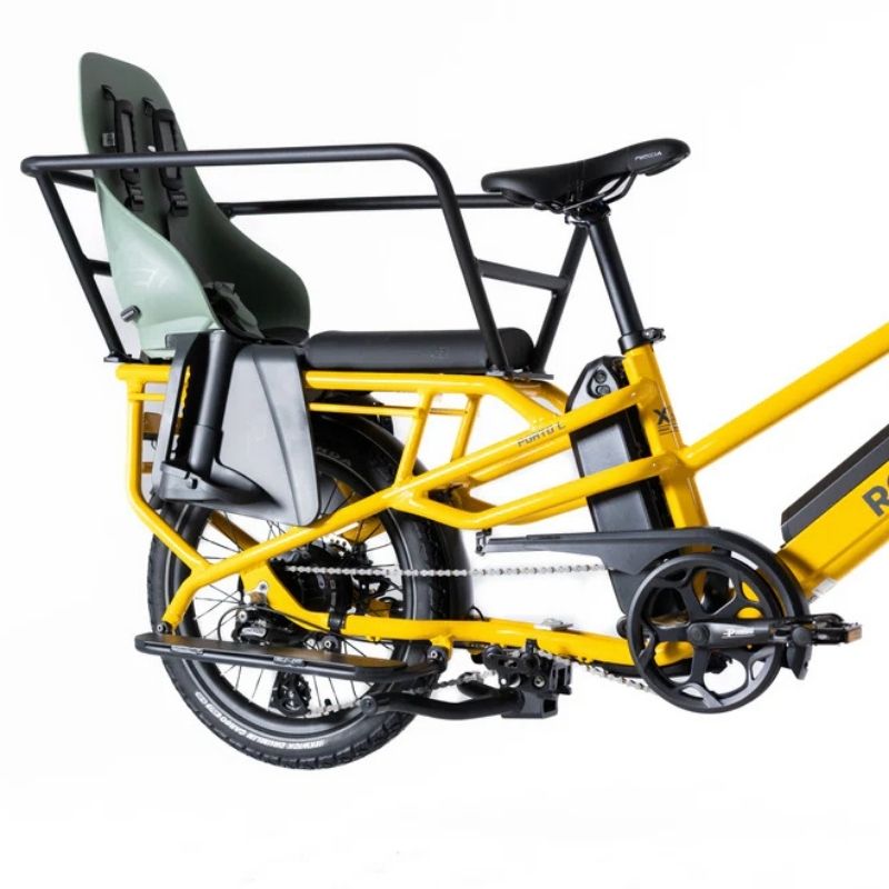 Roxform PORTO L Longtail Cargo Electric Bike 250W - Up To 100km Long Range - Charge & Glide