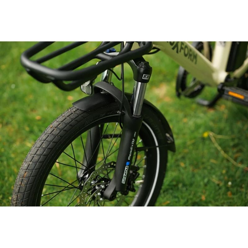 Roxform PORTO S Longtail Cargo Electric Bike 250W - Up To 80km Range - Charge & Glide