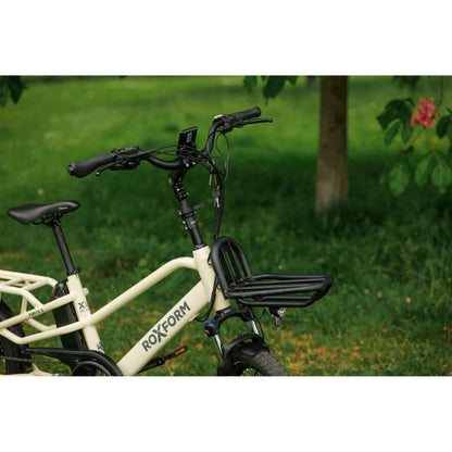 Roxform PORTO S Longtail Cargo Electric Bike 250W - Up To 80km Range - Charge & Glide