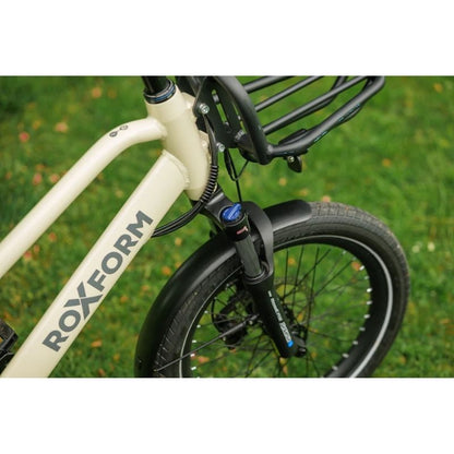 Roxform PORTO S Longtail Cargo Electric Bike 250W - Up To 80km Range - Charge & Glide