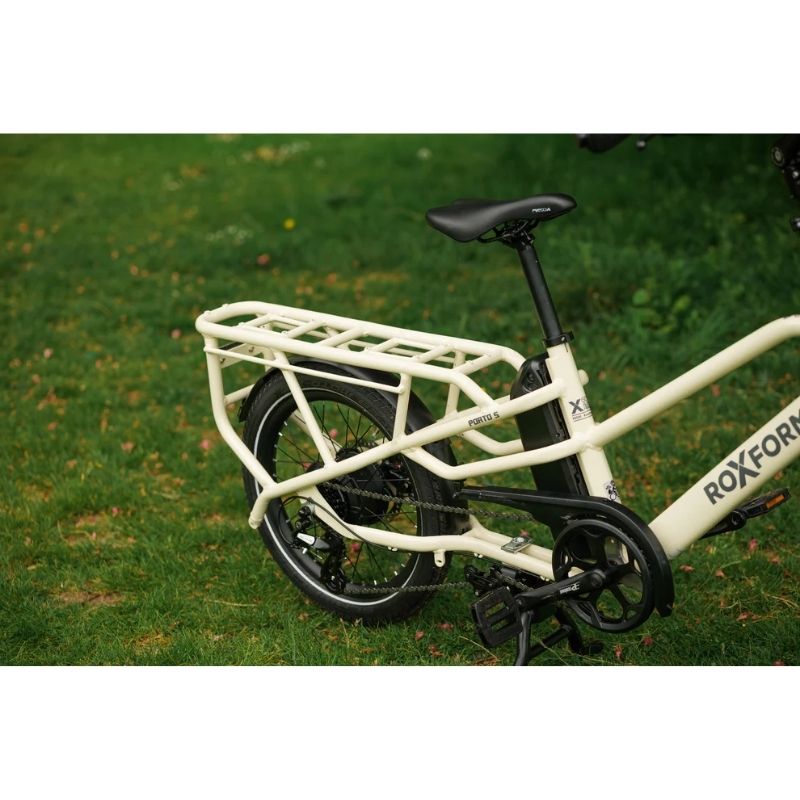 Roxform PORTO S Longtail Cargo Electric Bike 250W - Up To 80km Range - Charge & Glide
