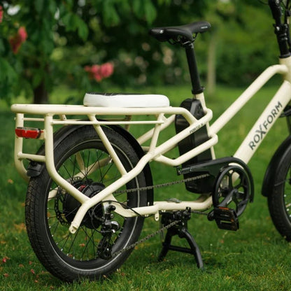 Roxform PORTO S Longtail Cargo Electric Bike 250W - Up To 80km Range - Charge & Glide