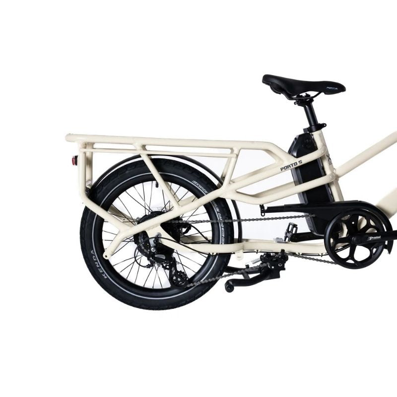 Roxform PORTO S Longtail Cargo Electric Bike 250W - Up To 80km Range - Charge & Glide