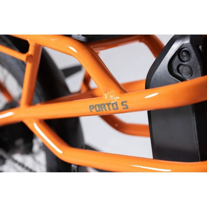 Roxform PORTO S Longtail Cargo Electric Bike 250W - Up To 80km Range - Charge & Glide