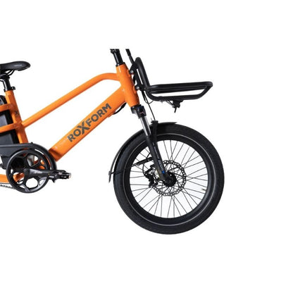 Roxform PORTO S Longtail Cargo Electric Bike 250W - Up To 80km Range - Charge & Glide
