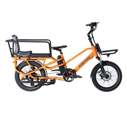 Roxform PORTO S Longtail Cargo Electric Bike 250W - Up To 80km Range - Charge & Glide