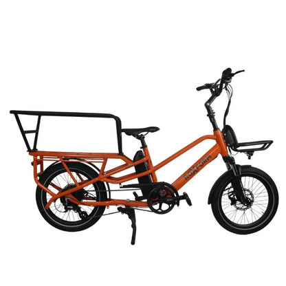 Roxform PORTO S Longtail Cargo Electric Bike 250W - Up To 80km Range - Charge & Glide
