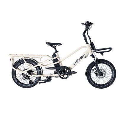 Roxform PORTO S Longtail Cargo Electric Bike 250W - Up To 80km Range - Charge & Glide