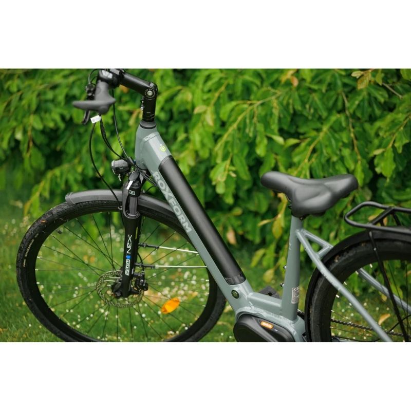 Roxform STRIDE L Mid-Drive Step-Through City Commuter Electric Bike 250W - Charge & Glide