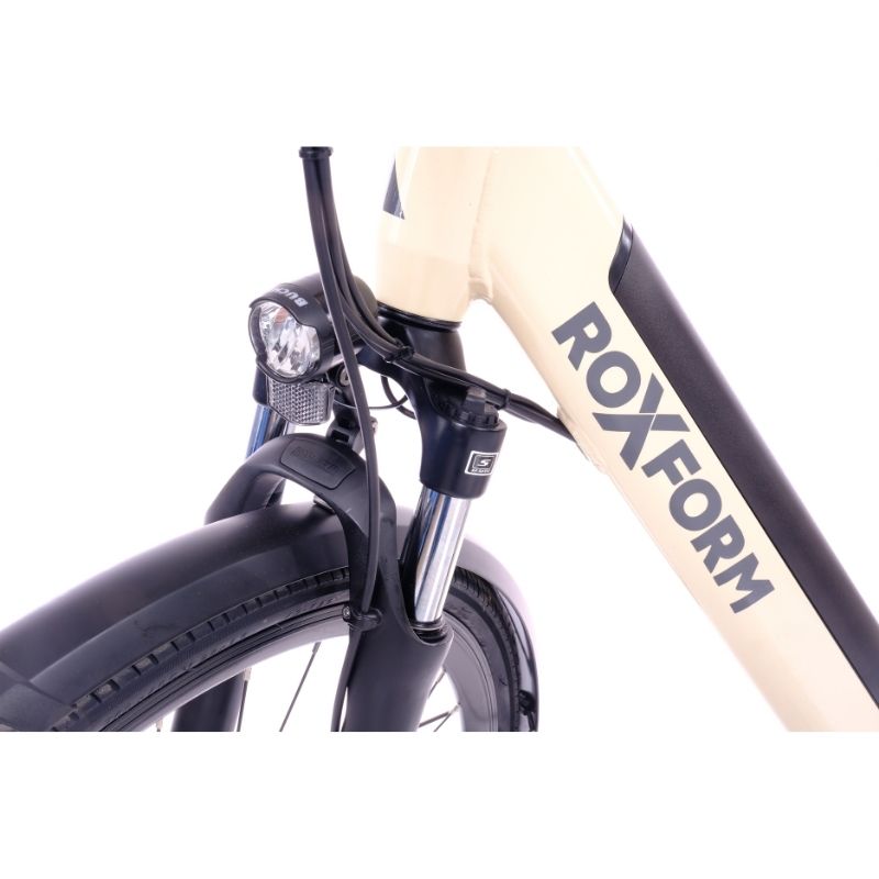 Roxform STRIDE L Mid-Drive Step-Through City Commuter Electric Bike 250W - Charge & Glide