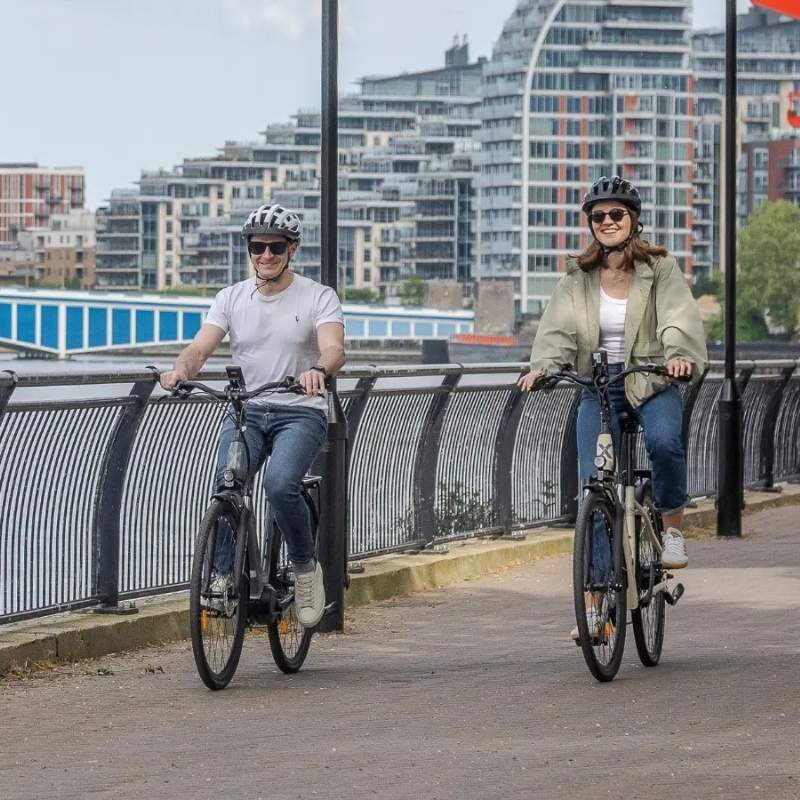 Roxform STRIDE L Mid-Drive Step-Through City Commuter Electric Bike 250W - Charge & Glide