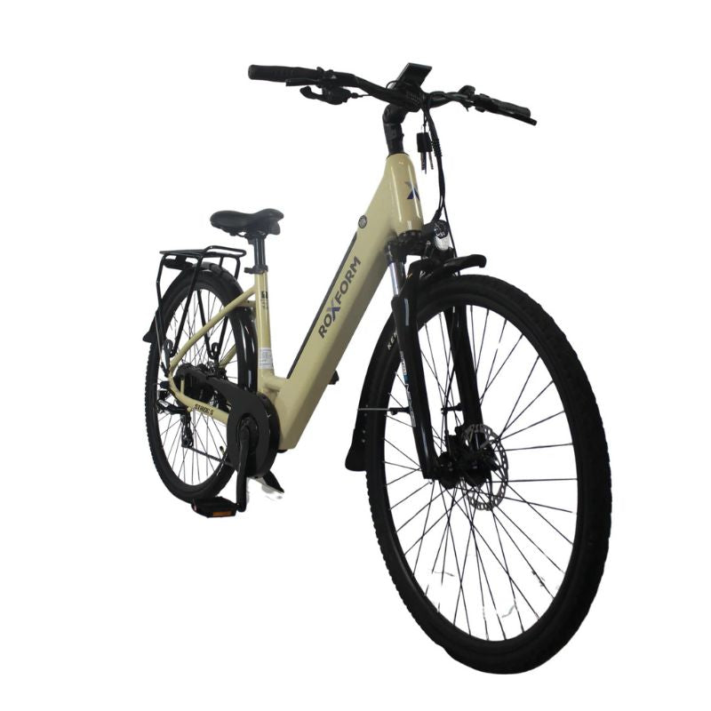 Roxform STRIDE S Plus Step-Through City Commuter Electric Bike 250W - Charge & Glide