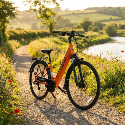 Roxform STRIDE S Plus Step-Through City Commuter Electric Bike 250W - Charge & Glide